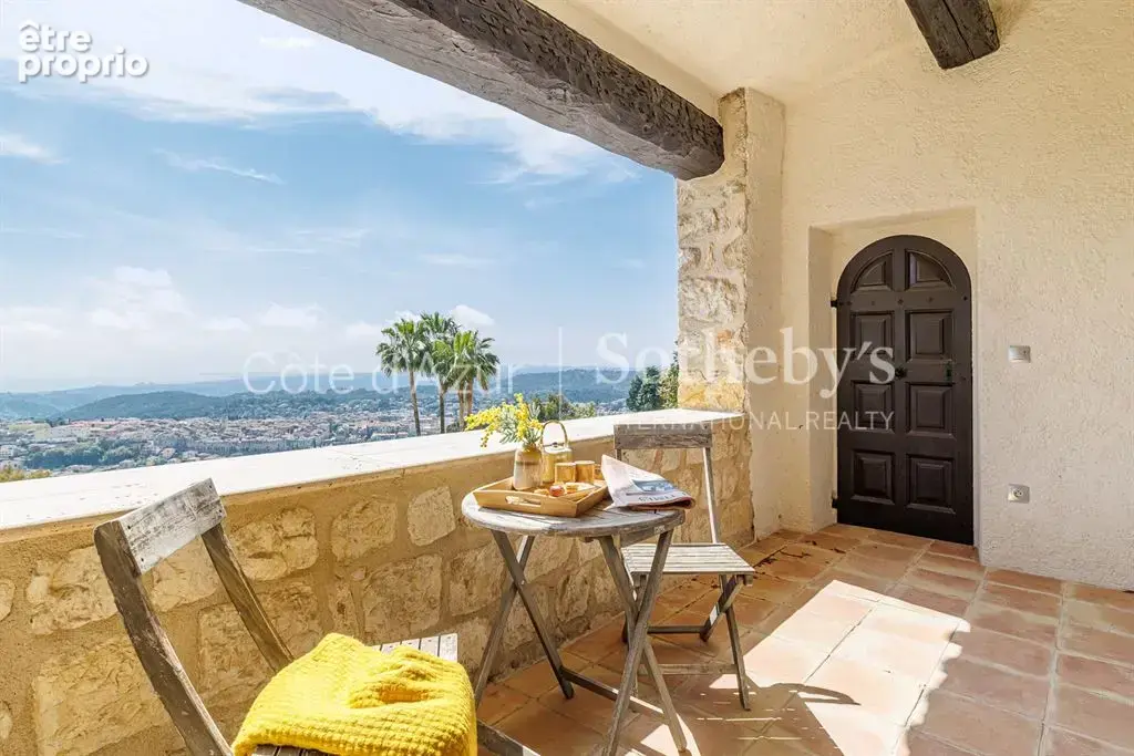 Vence, propriété en pierre avec vue mer panoramique et fort potentiel proche Nice - photo 5