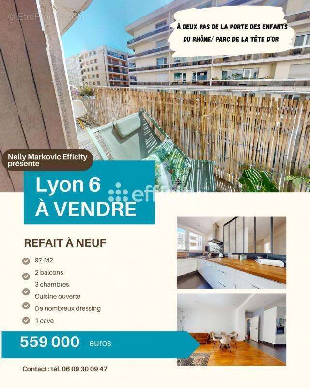 Appartement à LYON-6E