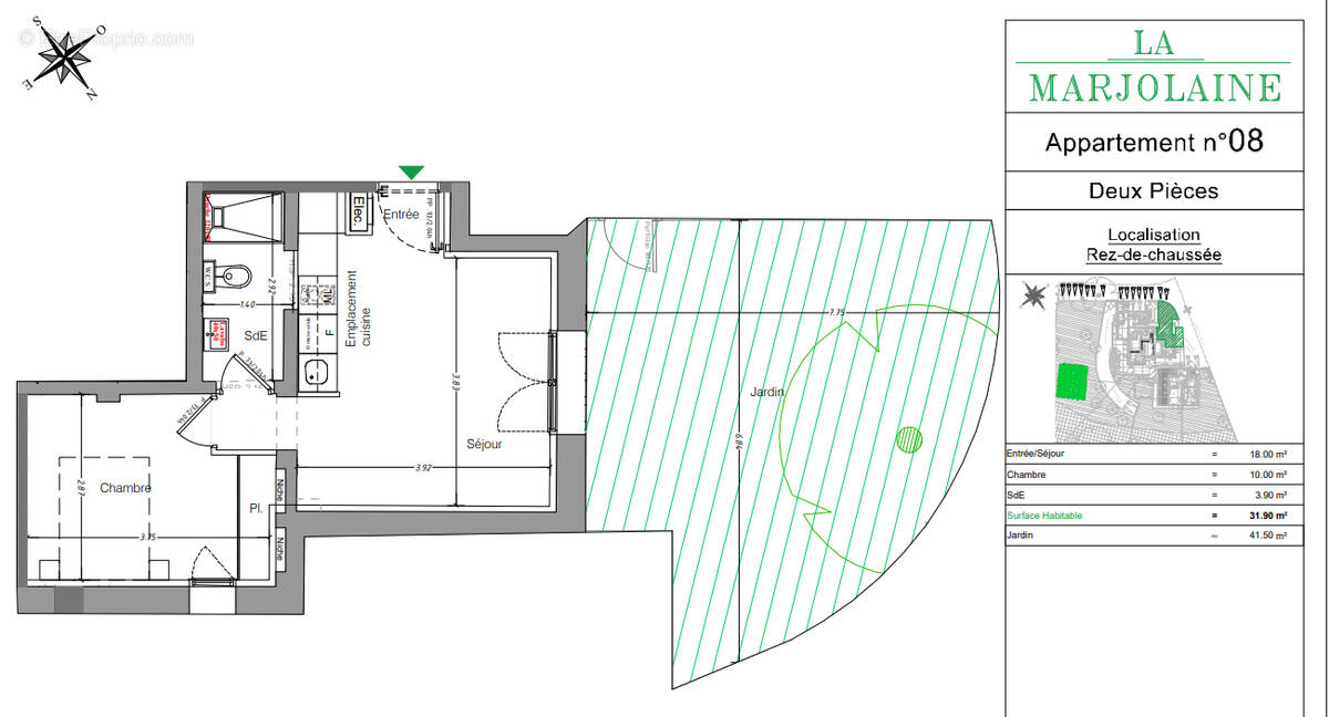Appartement à MOUANS-SARTOUX