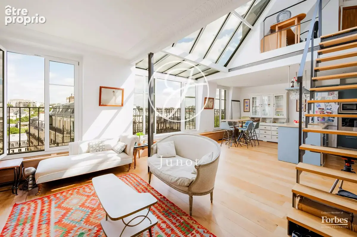 Paris 16e - VILLAGE D'AUTEUIL - Appartement - 5 pièces - 111,83m² Carrez - 127,59m² au sol - 3/4 chambres - Balcon - Derniers ét - photo 10