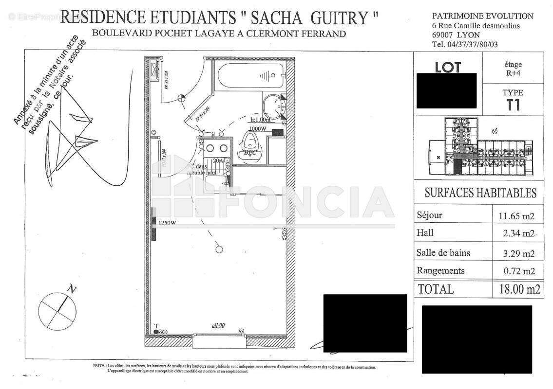 Appartement à CLERMONT-FERRAND