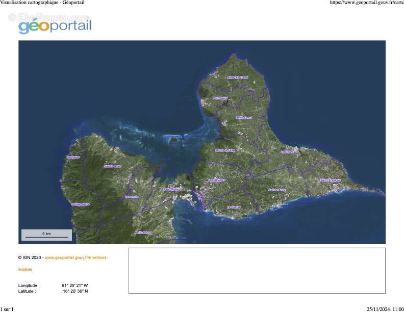 Terrain à SAINT-FRANCOIS