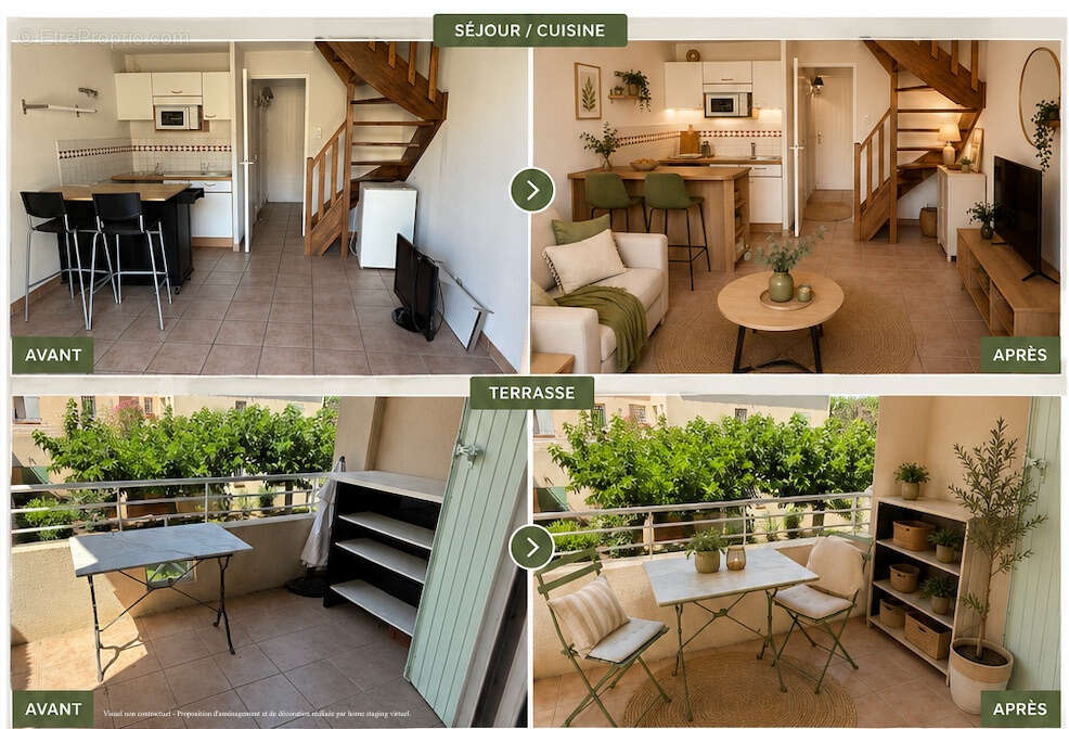 Appartement à SAINT-CYR-SUR-MER
