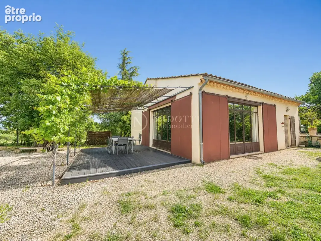 Oppède, maison avec vue sur le Luberon - photo 7