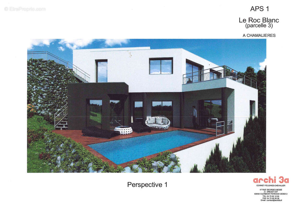 Terrain à CHAMALIERES