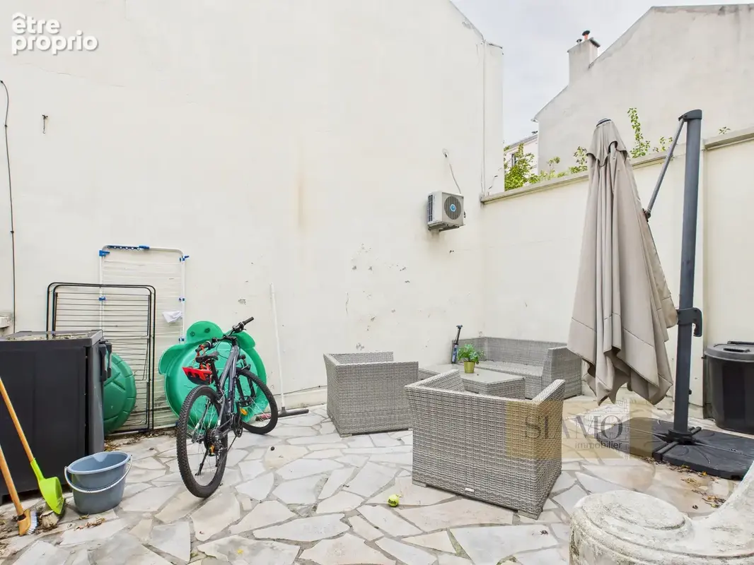 Vincennes nord maison de 80 m2  occupée avec terrasse + local indépendant de 50 m2 - photo 4