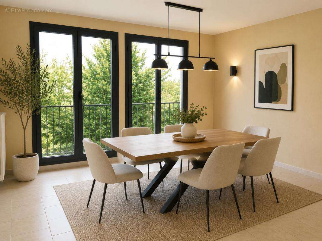 Appartement à vendre aux Milles (Aix-en-Provence) - T3/T4 traversant avec terrasse et fort potentiel - photo 3