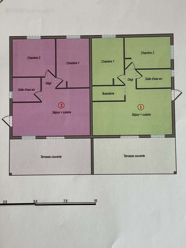 Jolie villa f3 neuve avec belle terrasse belle cuisine  jardin et parking interieur clos. - photo 14