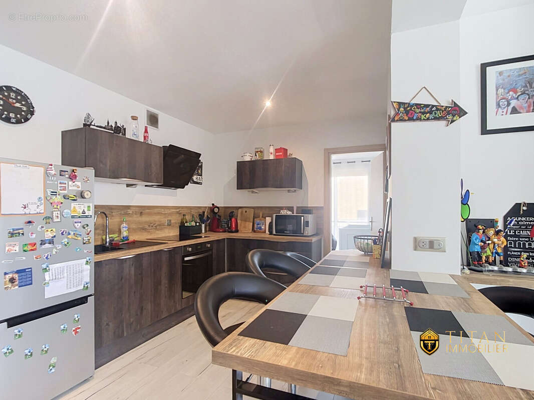 Superbe appartement T3 à Dunkerque - Malo-les-Bains Plage (59240) - Titan Immobilier  - Appartement à DUNKERQUE