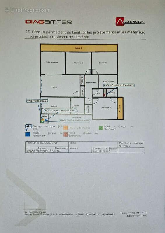 Appartement à FONTENAY-LE-FLEURY
