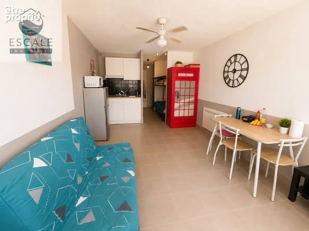 Vente studio cabine rdc + parking vue marina aux quilles a sete - photo 7