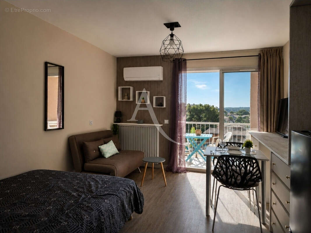 Appartement Balaruc Les Bains 1 pièce(s) 20 m2 avec terrasse et piscine - photo 8