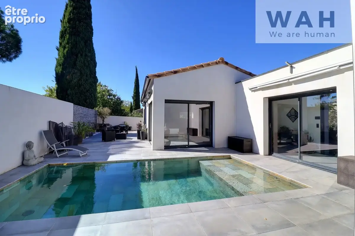 VENTE VILLA 6P 162 m2 avec piscine à Beauvoisin 30640 - photo 17