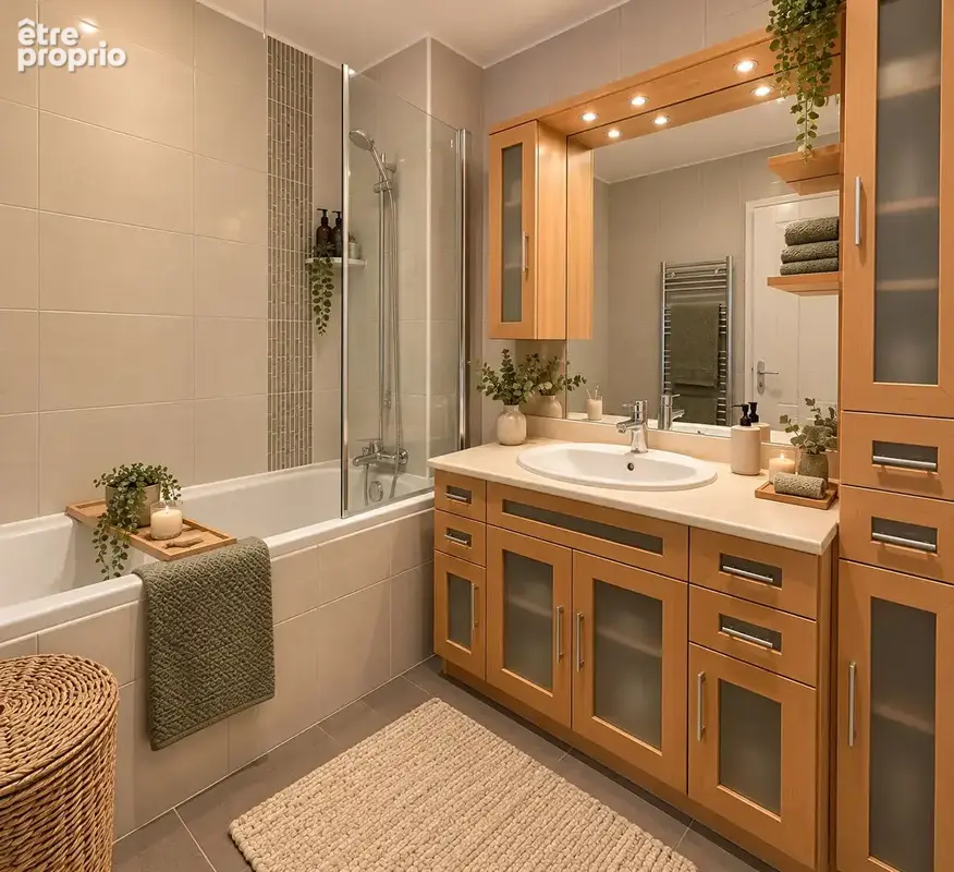 ANTONY  59 m²  Balcon  Parking - photo 9