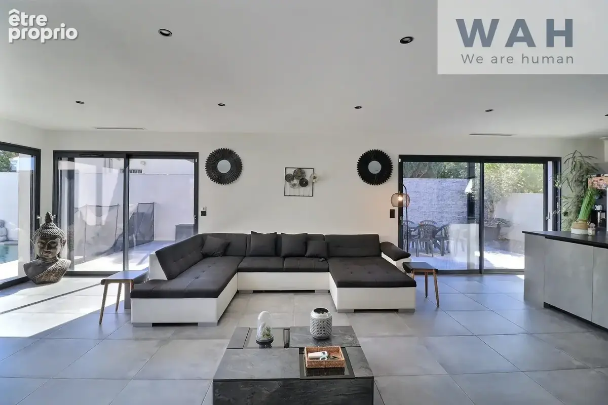 VENTE VILLA 6P 162 m2 avec piscine à Beauvoisin 30640 - photo 4