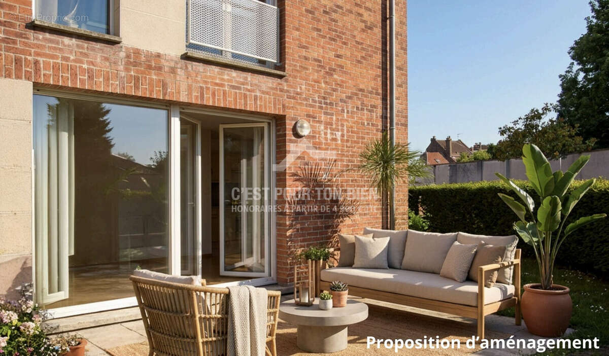 Appartement à MONS-EN-BAROEUL