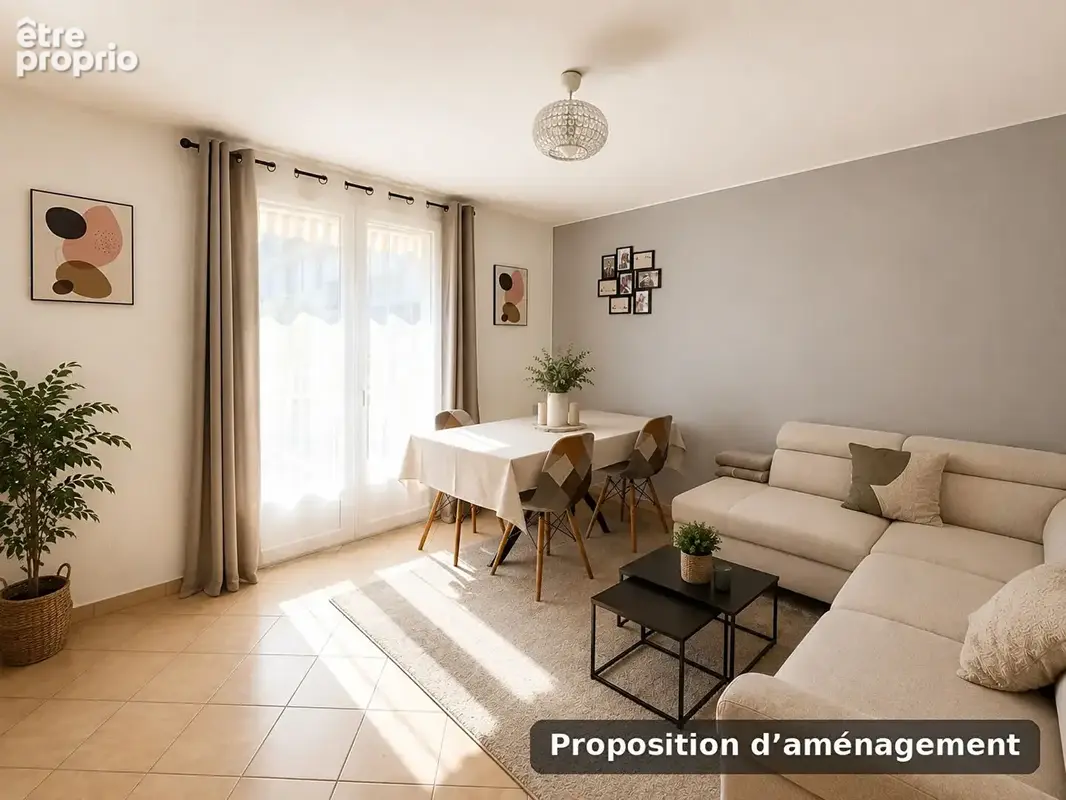 Appartement T4 lumineux avec balcon / bain meublé / produit d'investissement - photo 2