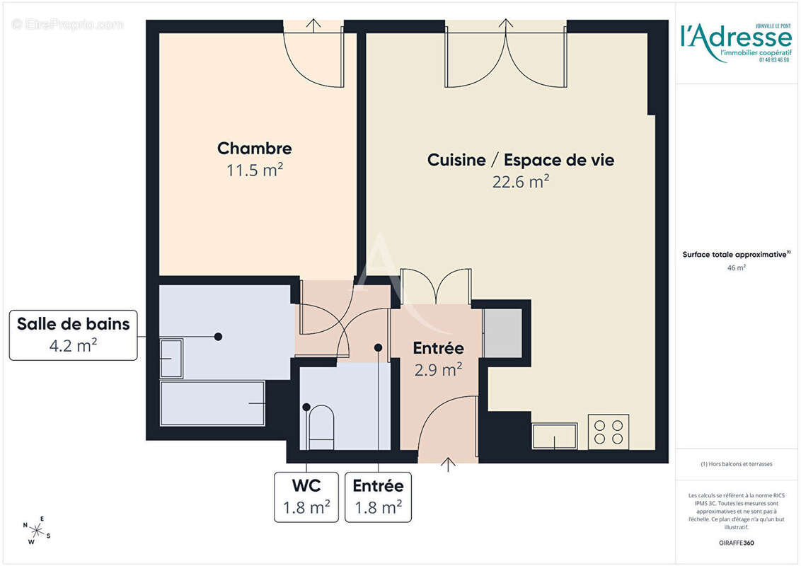 Appartement à ROSNY-SOUS-BOIS