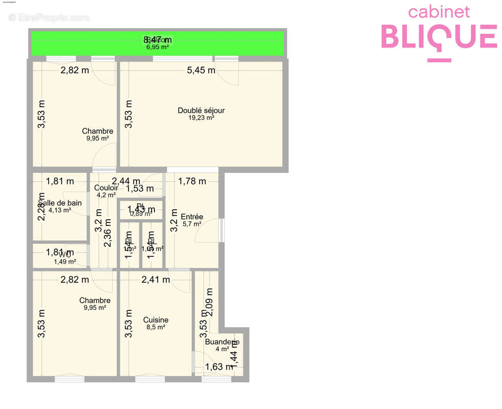 Appartement à VANDOEUVRE-LES-NANCY