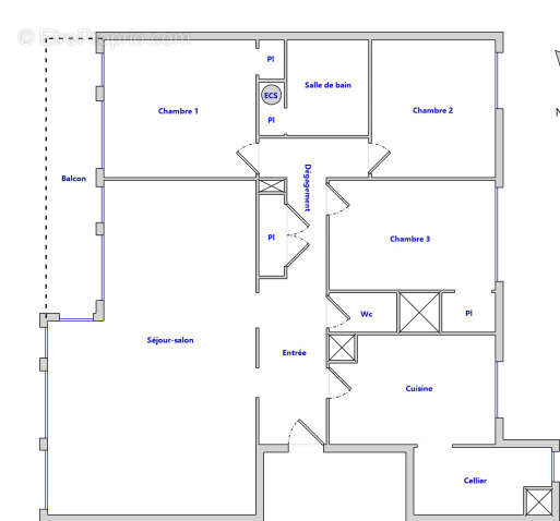 Appartement à CHALON-SUR-SAONE