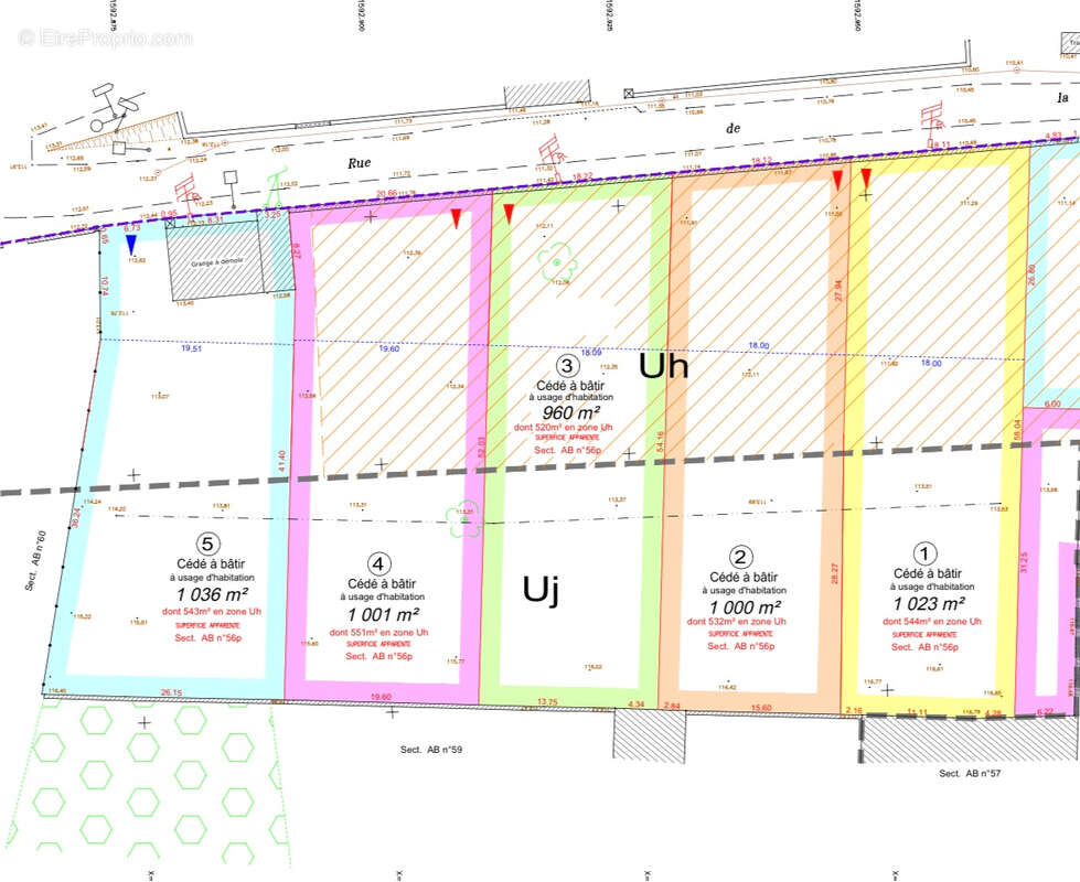 Terrain à SAINT-LUBIN-DE-LA-HAYE