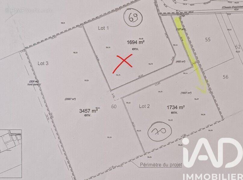 Photo 1 - Terrain à VAUDESINCOURT