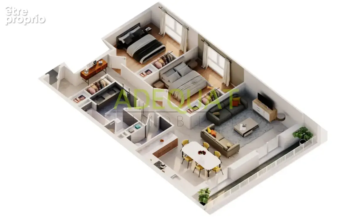 Appartement à SAINT-ANDRE-LE-GAZ