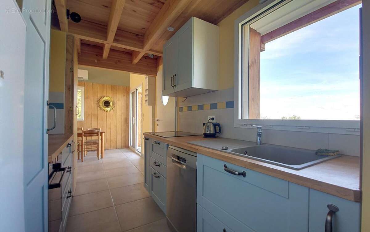 81540 - Sorèze - Chalet bois récent au pied de la Montagne Noire- 3 pièces- 68 m² sur terrain de 1050m² - photo 7