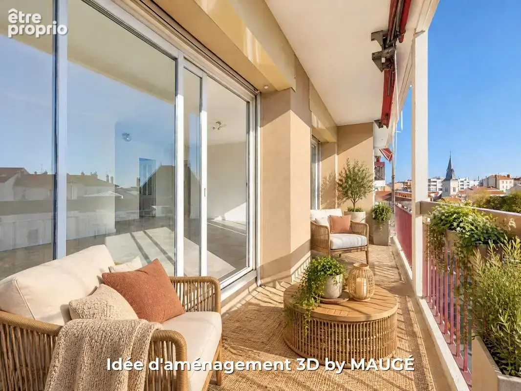 Appartement - 2 Chambres - 2 Balcons - Place de Parking en sous sol - Cave - Jolie vue dégagée - Proche toutes commodités - photo 8