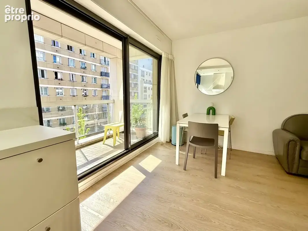 Paris 13e - Studio avec grand balcon - photo 2