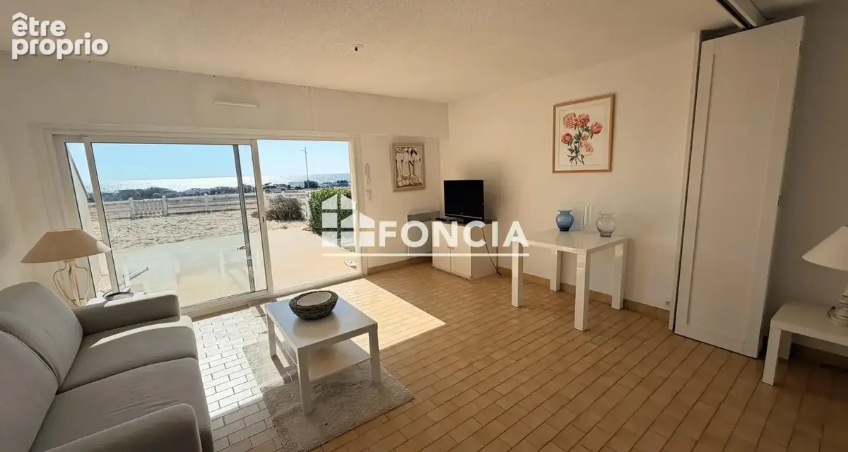 Appartement t2 bis face mer avec terrasse/jardin/plage privative - superbe vue - photo 5