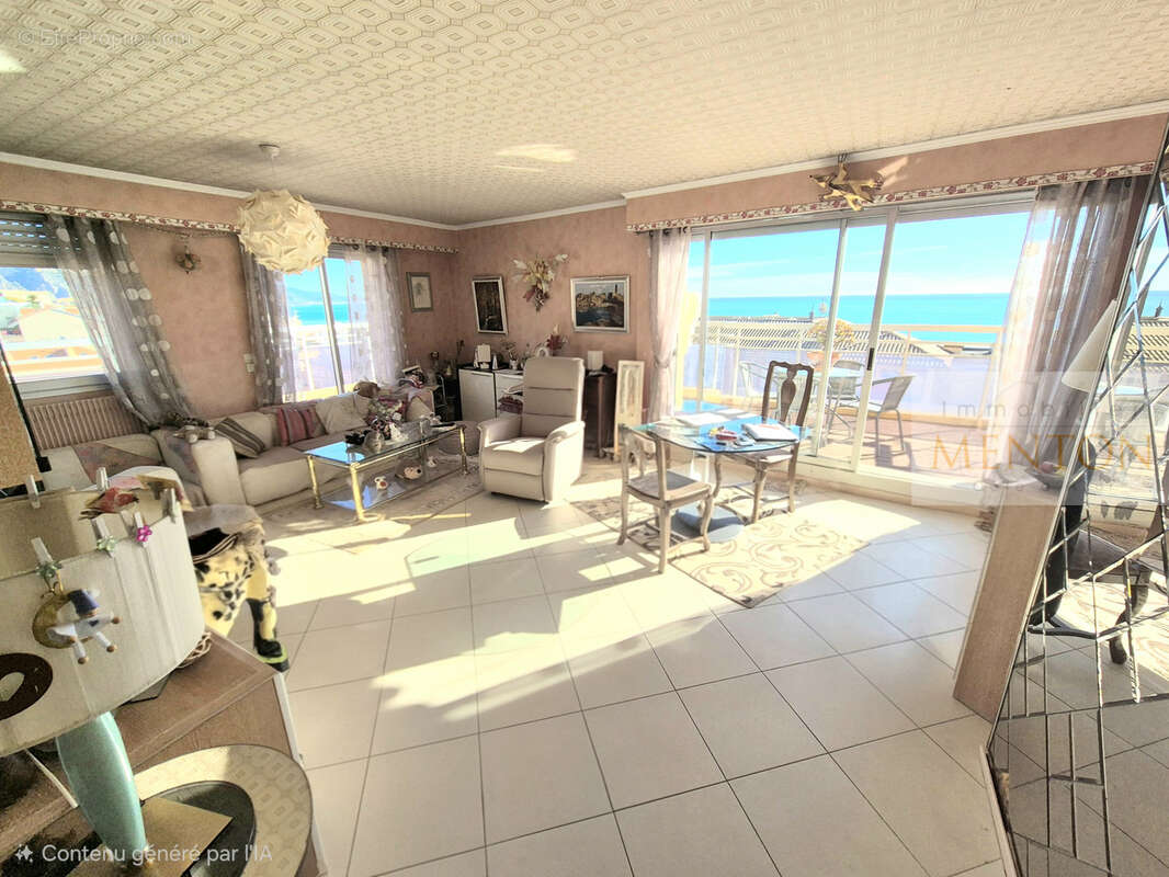 Appartement à MENTON