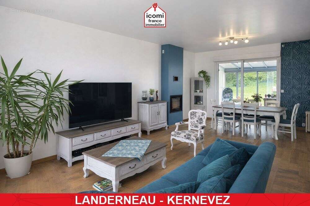 Finistere - landerneau (29800) - a vendre - propriete de 200m² - espace vie 100m² - 5 chambres - terrain 3000m² - coup de coeur  - photo 7