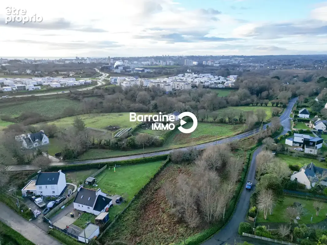 A vendre brest kervao terrain 803 m² viabilisé libre de constructeur - photo 4