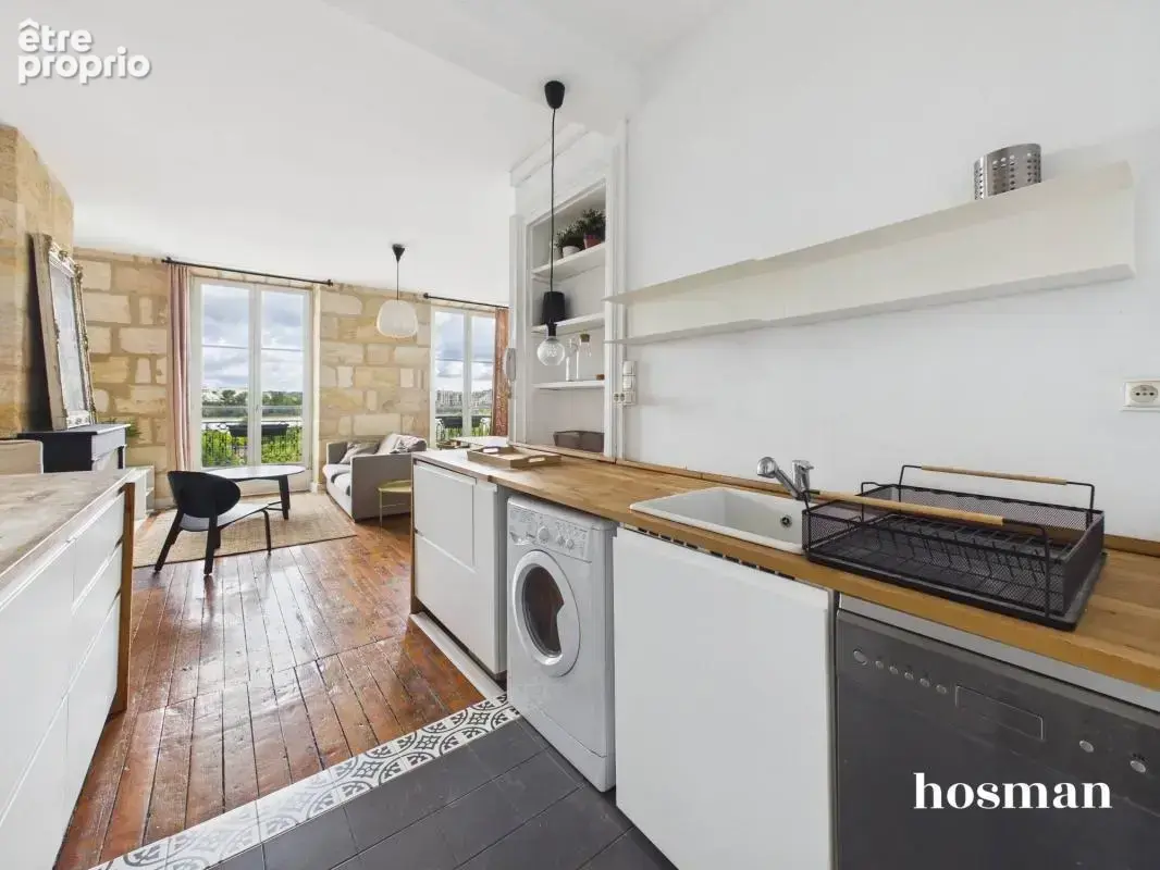 Magnifique appartement T2 de 56 m² avec vue dégagée sur les quais – Quai Sainte-Croix, Bordeaux - photo 7