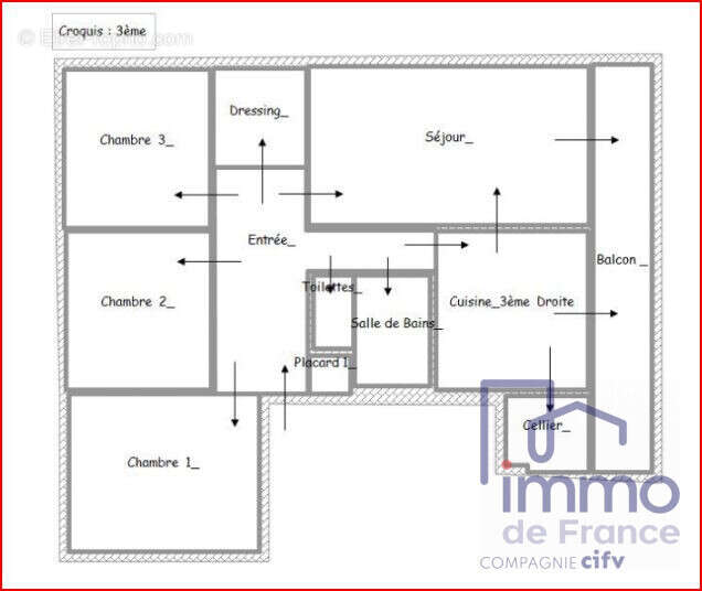 Appartement 77 m² à Le Puy-En-Velay  - photo 5