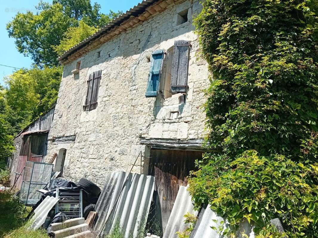 Facade de la deuxieme maison - Maison à MONTCUQ
