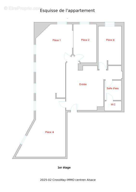 Local professionnel (ou appartement) 113m2 hyper centre Colmar - photo 9