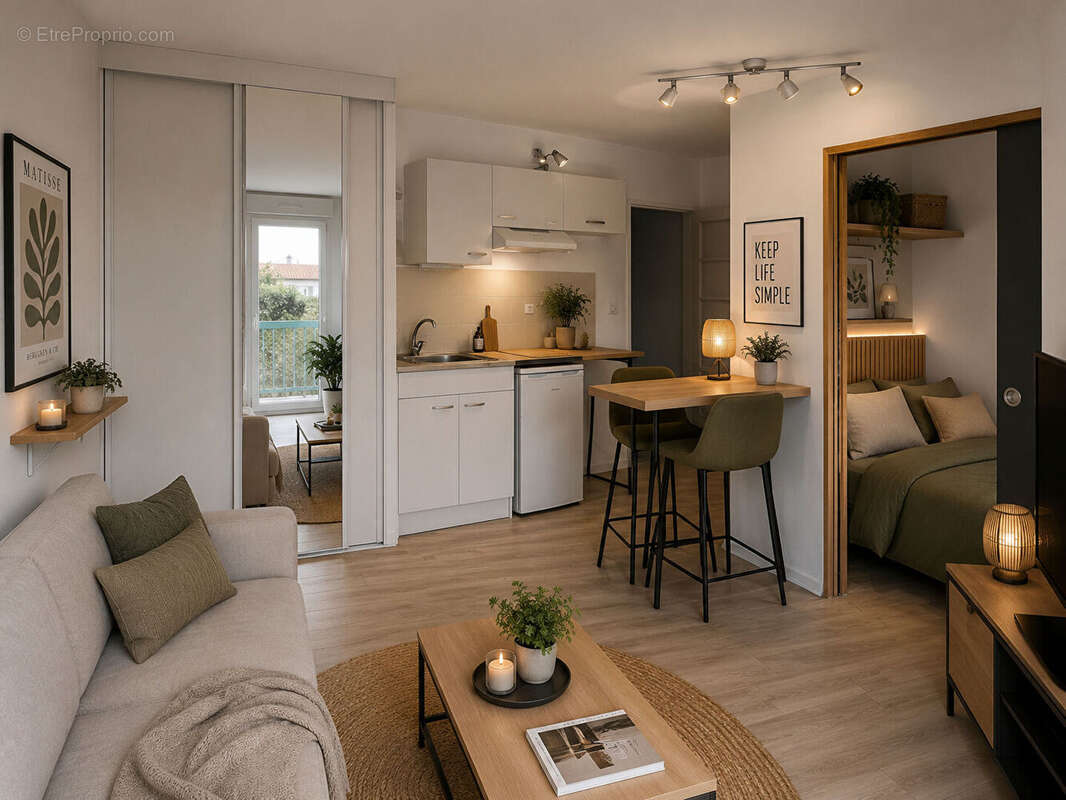 Appartement Mantes La Jolie  32.07 m2 CENTRE VILLE - photo 3