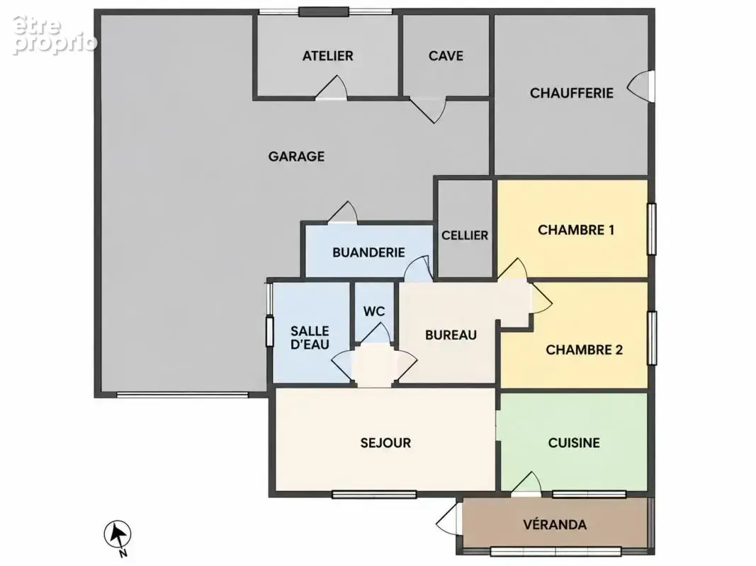 Maison 3 pièces 78 m² à vendre à Creney-Pres-Troyes (10150) - photo 2