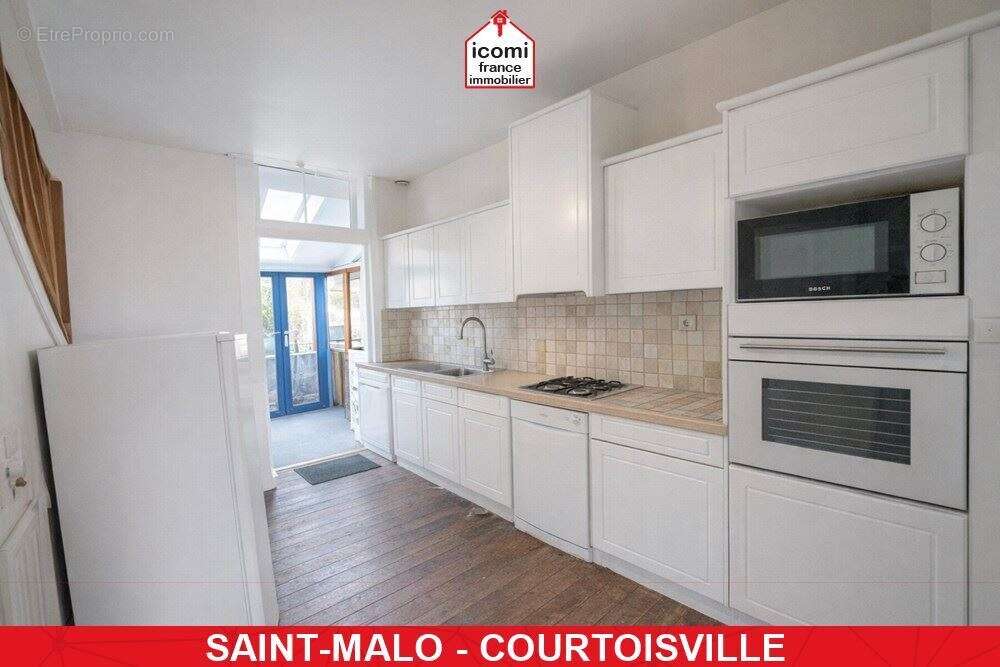 Ille-et-vilaine - saint-malo (35400) - a vendre - maison - t7 - 5 chambres - idealement situe - maison de caractere - beau poten - photo 4