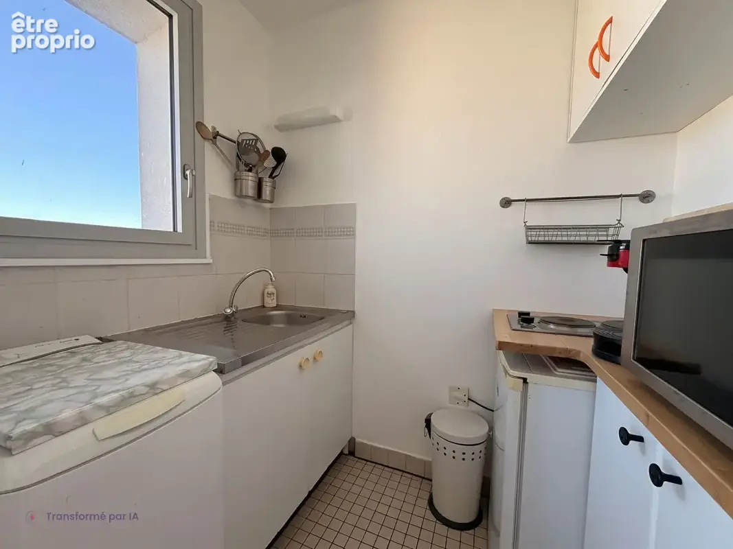 Studio au dernier étage - calme et lumineux - paris 19 - photo 7