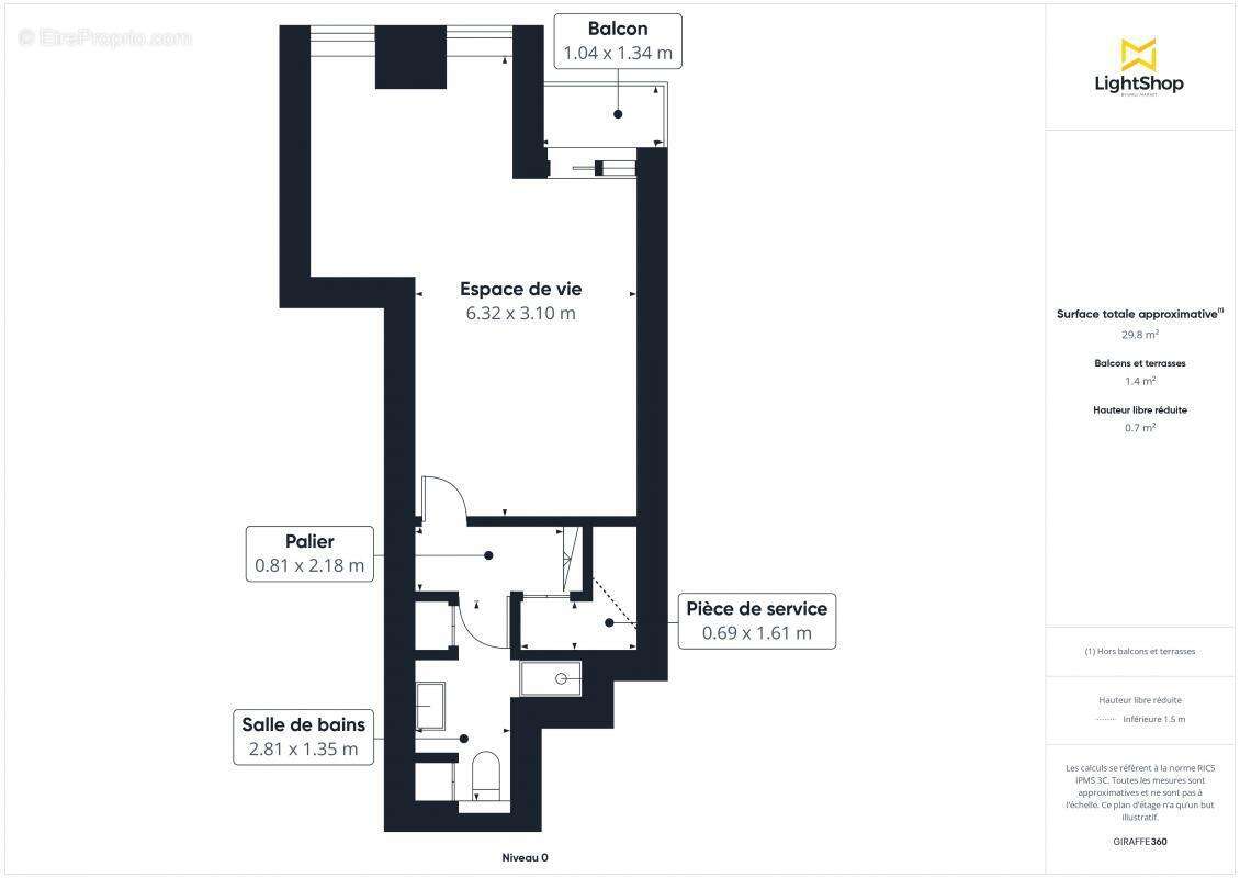 Appartement à PARIS-9E