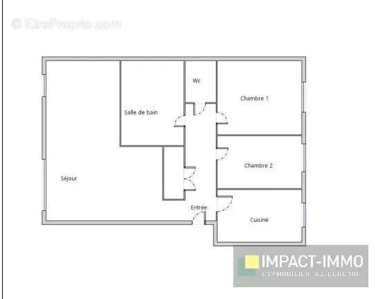 Appartement à LEVALLOIS-PERRET