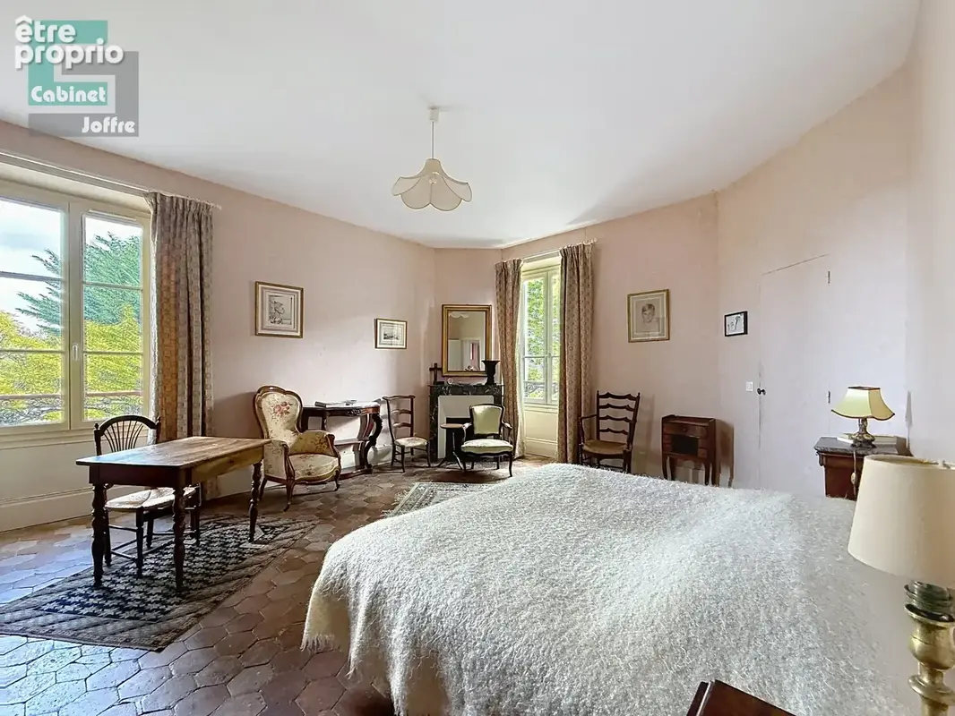 THOMERY — Maison de caractère du XIXe siècle,  Une demeure familiale pleine de charme, à deux pas du Château R - photo 15