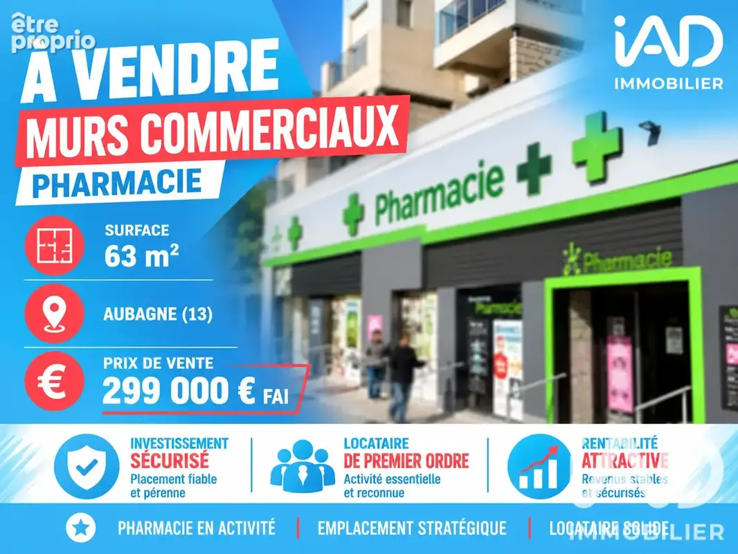 Photo 1 - Commerce à AUBAGNE