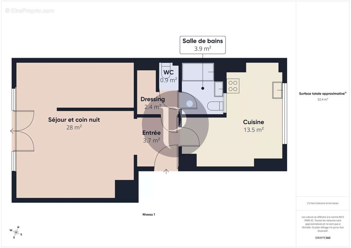 Appartement à CHATENAY-MALABRY