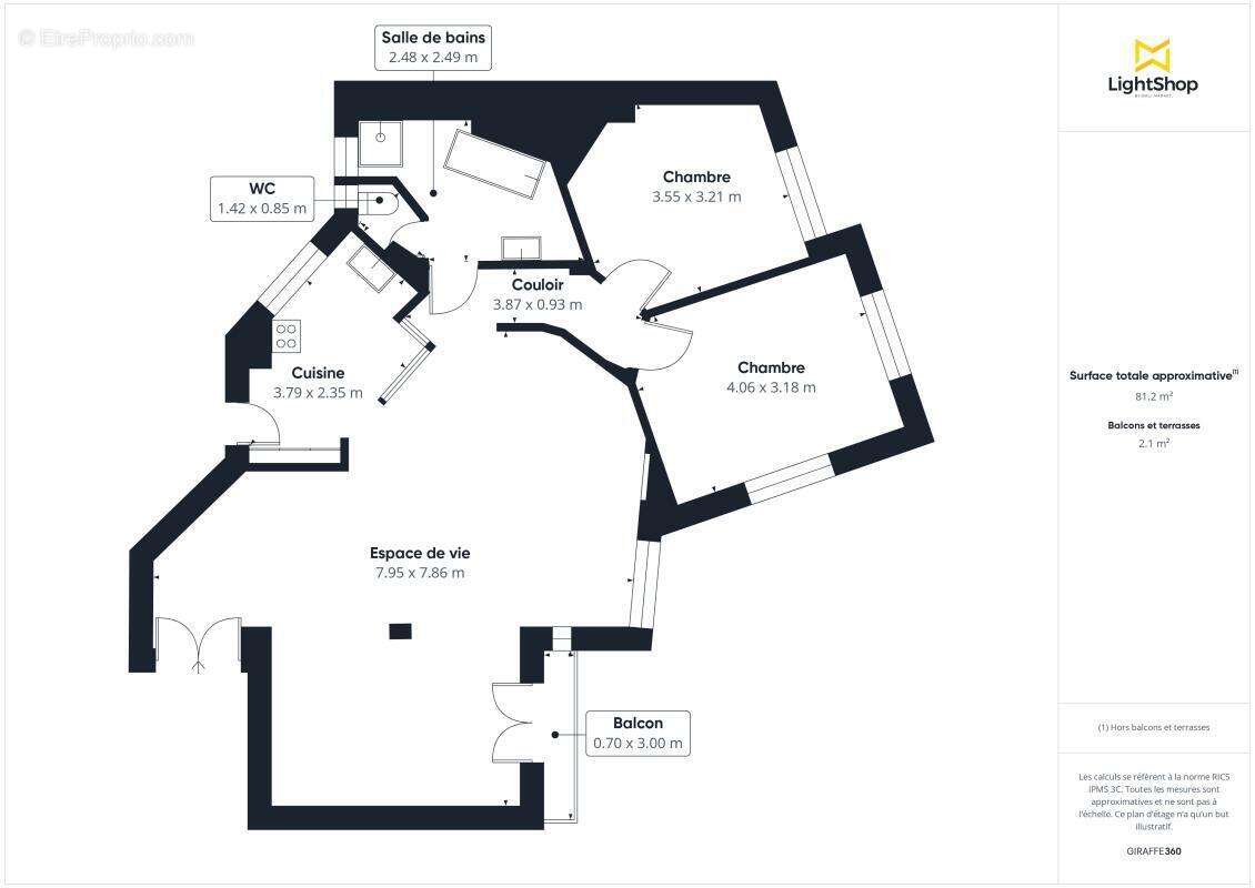 Appartement à MONTREUIL