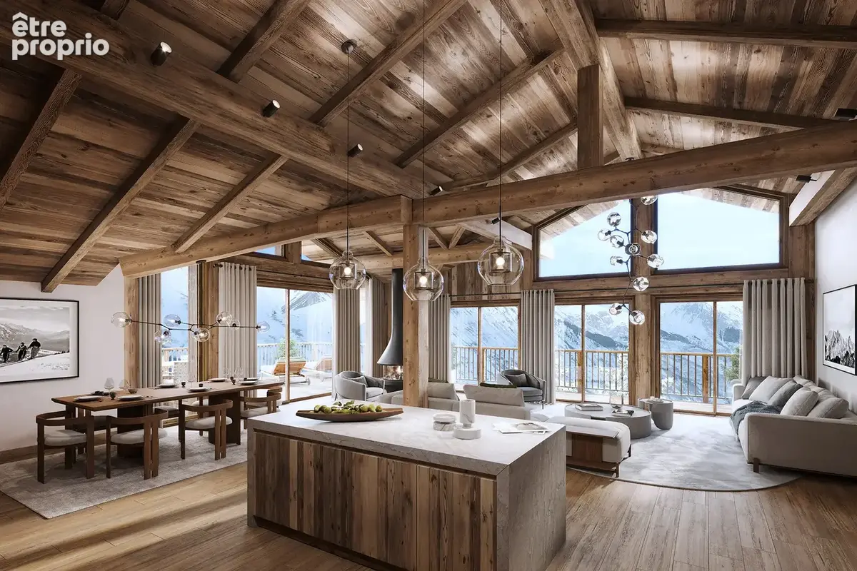 Chalet de prestige centre saint martin de belleville - photo 4