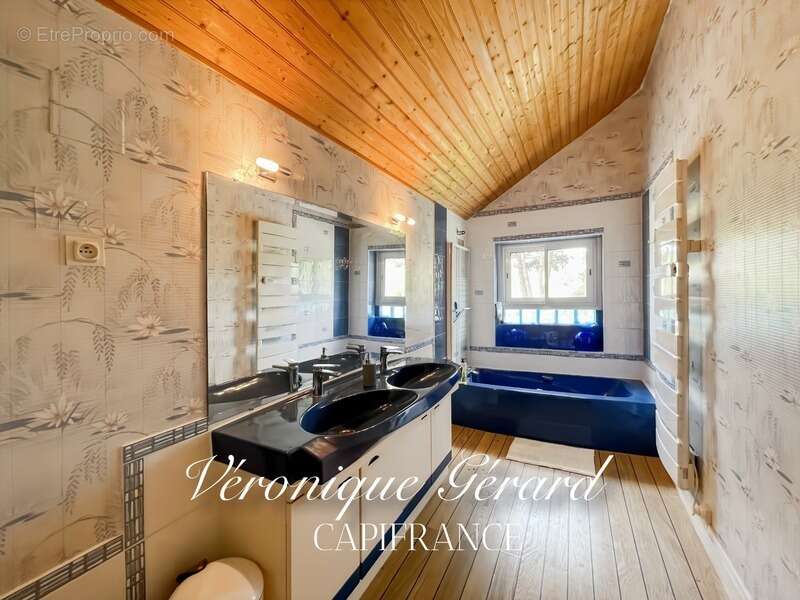 Belle Girondine avec Gîte et boxes pour chevaux à SAINT CHRISTOPHE DE DOUBLE sur 12000M² de terrain - photo 21